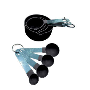 Measuring Spoons Cups Set Stainless Steel Baking Coffee Tea Sugar Kitchen Tool Graduated Scoop