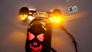 Skull Motorcycle Tail Brake Stop Light LED Turn Signal Lamp DC 12V Indicator Motorbike Lighting Assemblies