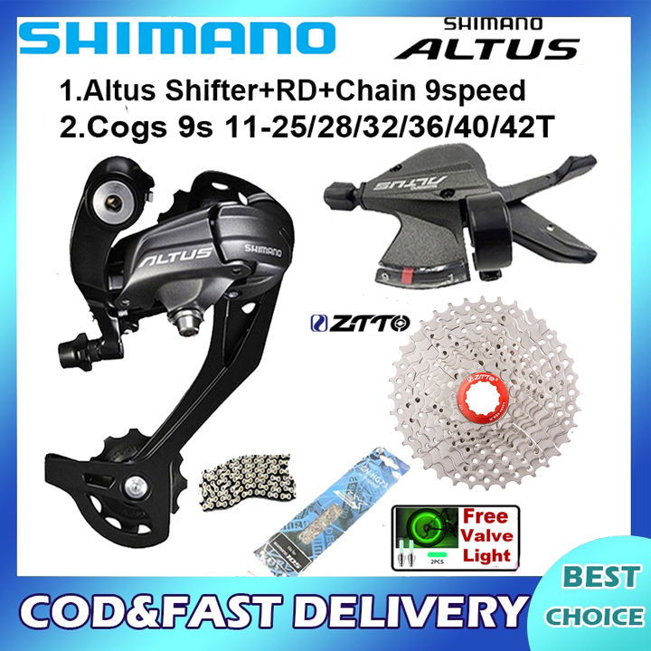 Mini Groupset Groupset Shimano Altus Speed SHIMANO ALTUS ACERA