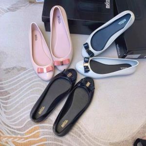 Melissa Ori1:1 with bownot slip on & flat shoes eleganT ( SIZE 35/36 - 39 )