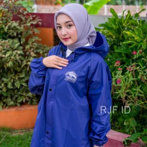 JAS HUJAN DEWASA SETELAN BAJU CELANA PRIA WANITA KUAT ELASTIS ANTI REMBES