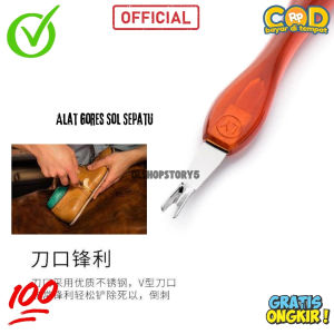 Alat Gores Sol Sepatu Susruk Sol Sepatu Stainless Steel Pembuat Alur Benang Sol Sepatu A