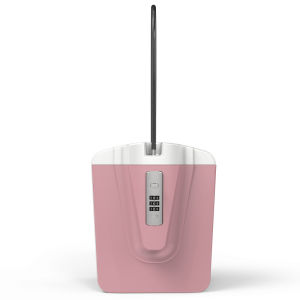 Portable 3-Digit Combination Safe Box Large Capacity Lockbox with Removable Cable for Home Travel Beach Office