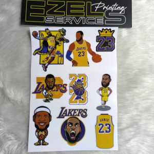 Lebron James | NBALakers Sticker Set | EZELSERVICESPH