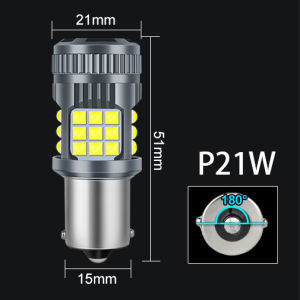 2pcs 50W 5000LM Led Light with Fan 1156 P21W Canbus Turn Signal Light Error Free PY21W T20 7440 W21W 7443 W21/5W Reverse Light