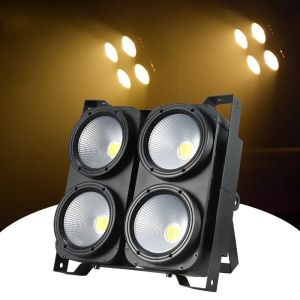 New 450W COB 4-Eye Surface Spot Light Warm White Stage Lighting Conference Room Fill Club Bar DJ Event Dancing