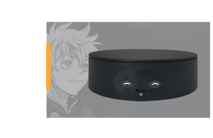 Rotating Display Stand 13cm for 3KGS 360 spin powered by batteries/USB input Jewelry turntable photographic props#130