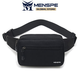 MENSPE กระเป๋ากีฬาคาดเอวสำหรับผู้ชายกระเป๋าผู้ชายแฟชั่นสะพายไหล่กระเป๋ากีฬาสะพายไหล่กระเป๋าคาดหน้าอกกันน้ำมีซิปสามแบบขนาดใหญ่กระเป๋าวิ่ง Tas Gym แบบพกพาสำหรับวิ่งปั่นจักรยานเดินเขา