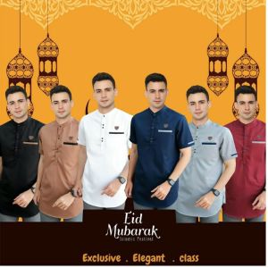 100 RIBU DAPAT 4 Baju Koko Kurta Pakistan Pria Dewasa Lengan Pendek Premium Import Model Terbaru2024
