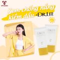 [Mẫu mới] Kem chống nắng kiềm dầu nâng tông dưỡng ẩm Dr Lee SPF50+ PA+++ phù hợp cho da dầu mụn nhạy cảm - Chai 45ml. 