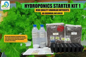 HYDROPONICS STARTER KIT 1 - GRANULAR NUTRIENTS FOR PROPER GROWTH OF THE PLANT