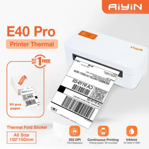 COD Thermal Printer A6 size Bluetooth iOS Android shipping label barcode printer AWB printing