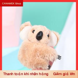 CS Phim hoạt hình 3D sang trọng Koala kẹp tóc đạo cụ ảnh tóc Clip Túi phụ kiện trang trí hàng ngày