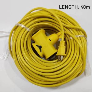 (COD) Extension Cord Socket With Cable Extra-long Plug-in Strip 5 10 20 30 Meters Extension#CP