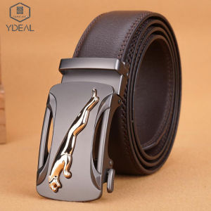 【COD/Ready Stock】Belt For Men New Fashion Men Belt 3.5cm Mens Cow Leather Belt Male Casual Business Belt Automatic Buckle Belts for Men Man 105-125cm