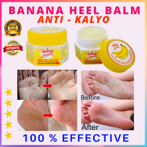✅ FLASH SALE! 100% ORIGINAL BANANA HEEL CREAM CALLUSES Thailand Banana Foot Care Balm Crack Relief Whitening Smooth Skin Cream Moisturizing Heel Prevent Dry Crack Ointment Elbow Foot Knee Cracked Dry Skin SHED DRY SKIN FOOT ANTI KALYO REMOVER 👍
