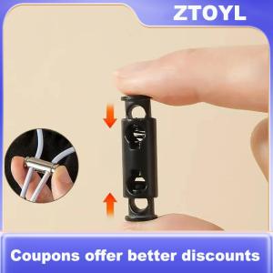 【ZTOYL】 2m mạnh mẽ ban nhạc đàn hồi Sweatpants Eo Dây Rút Dây đeo với luồng thiết bị dây khóa Stopper DIY may ban nhạc phụ kiện