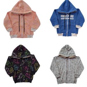 jaket anak perempuan dan laki laki terlaris jacket ziper fulprint