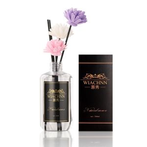 [260ml]WIACHNN Home Fragrance Hotel Scent Aromatherapy Reed Diffuser Refill (260ml)(5 Free Fiber sticks)