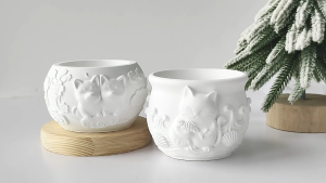 Silicon tái sử dụng planter khuôn hoa văn động vật vật nuôi crafting công cụ Silicone kết cấu thích hợp cho nhựa làm