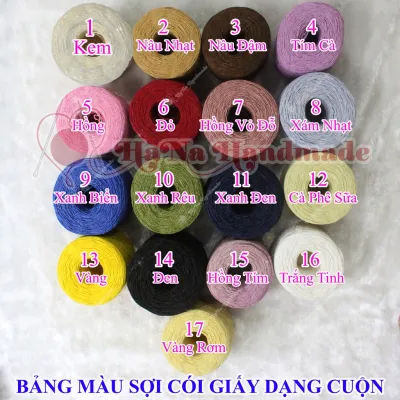 Sợi Cói Giấy Dạng Cuộn (40k/cuộn)