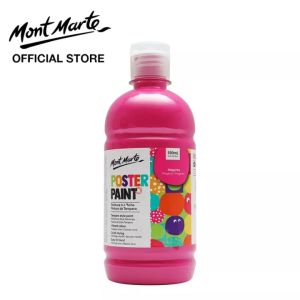 Mont Marte Gouache Pigment 20 Colors 500ml Gouache Painting Pigment Student Childrens Painting Art Pigment Set Large Capacity Painting Pigment Poster Paint