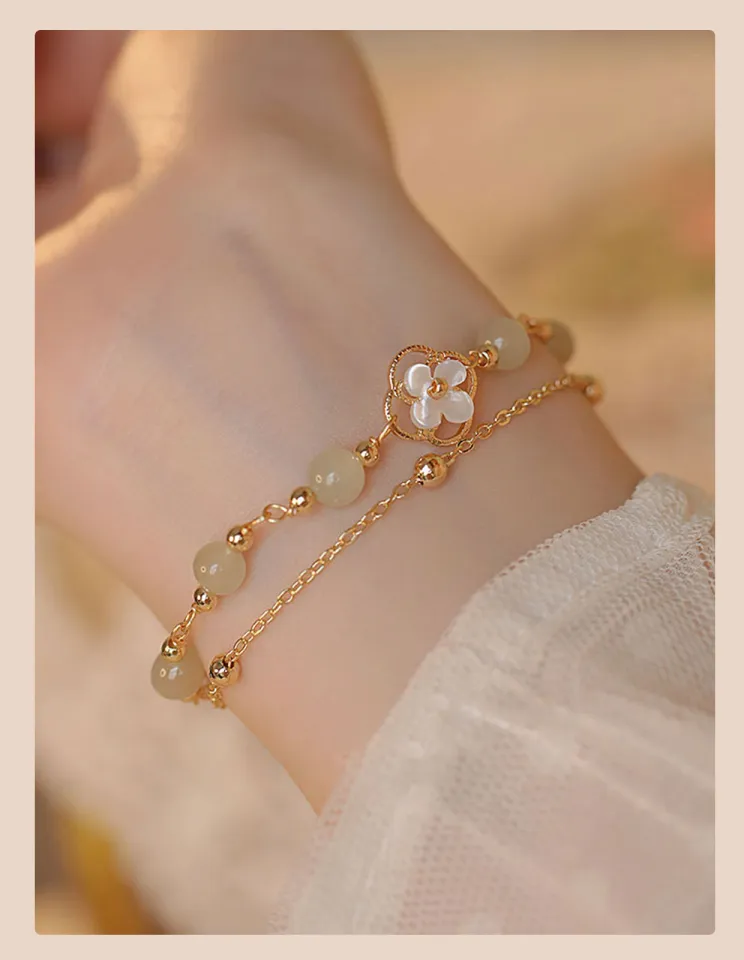 Double Layered Gold Bracelet