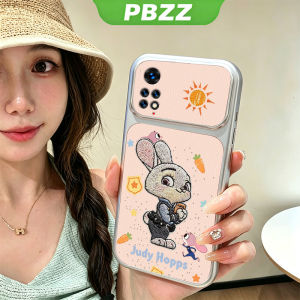 PBZZ Case for redmi note 11 11S 4g note 11 pro 5g phone casing Softcase Silicone shockproof Cover new design aesthetic cute rabbit orange for women KNTZ2