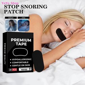 💕 YoYo Shop 💕 30Pcs Anti Snoring Sleep Mouth Tape Best Breathing Nasal Strips Medical Grade Improved Sleeping Keep Mouth Close Prevent Snoring