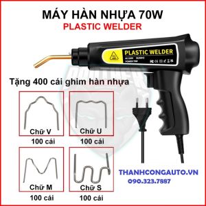 Máy Hàn Nhựa 220V 50W & 70W Hàn Chi Tiết Nhựa Ô Tô Xe Máy Thiết Bị Nhà Cửa + Tặng 400 Ghim Hàn . Loại tốt