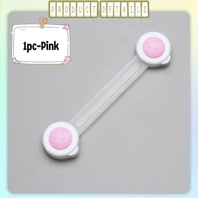 [Little B House] Kunci Baby Baby Safety Lock Cabinet Lock Baby Drawer Lock Long Fridge Lock Kids Safety 宝宝安全锁 - BKM12