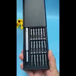 25 in 1 Precision Screwdriver Set Magnetic Hex Phillips Torx Bits for Repair and Dismantling