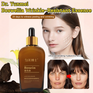 【Save Saggy Face】Dr. Yunmeis Boswellia Wrinkle-Resistant Essence Anti-Aging Firming Serum Reduces Fine Lines Tighten Lift Collagen Cream