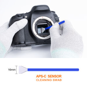 K&F Concept 16mm DSLR or SLR Camera APS-C Sensor Cleaning Swab Kit with Cleaning Liquid