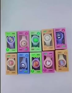 Kids Watch Anti Mosquito Repellent Kids Wristband Cartoon Natural Mosquito Repellent Watch
