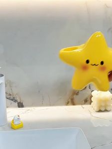 Cartoon Star Electric Toothbrush Rack for Home Bathroom Cute Creative Toothbrush Storage Rack Toothpaste Organizer
