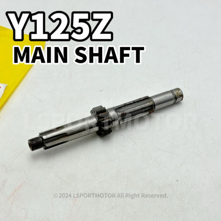 YAMAHA Y125Z MAIN SHAFT-12T (TW) 5BU-17411-00 GEARBOX GEAR BOX