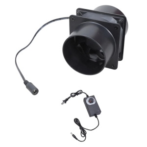 12V 55CFM Ventilation Fan Double Ball Bearing Suitable For Soldering Stations Server Rack Indoor Air Quality Improvement