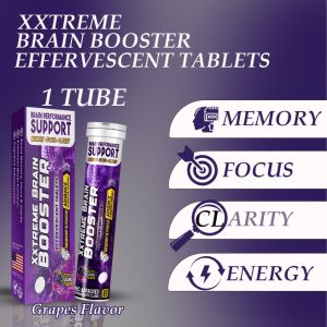 Miracle Brain Booster 60tabs. - Chewable tablets (Milk Flavor)