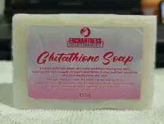 enchantress glutathione soap GLASS SKIN SET PROVIDES CONSIDERABLE SKIN BRIGHTENING EFFECTS AND HAS ANTI INFLAMMATORY PROPERTIES TO HELP CLEAR THE SKIN OF BLEMISHES AND SPOTS Size:1PC Team:UNSW Australia/Model/Glutathione System infectious control