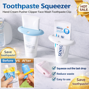 Bottle Pusher Hand Cream Toothpaste Squeezer Push Clip Squeeze Crystal Maintenance Avoidance No Waste