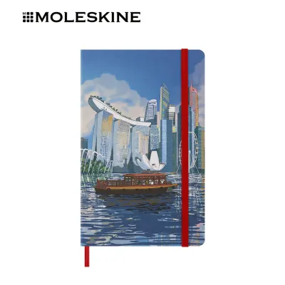 Moleskine x I Am City Collection Singapore Bangkok Paris Berlin Notebook Ruled Large 13x21 cm
