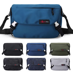 WOLPHIN Waterproof Men Messenger Bag Men Crossbody Bag Sling Bag Shoulder Bags Beg Silang Lelaki Beg Sandang Beg Bahu 邮差包男 斜挎包男 单肩包男 W005