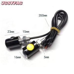 JCSYFAC Sáng Tạo Xe Máy Đèn Tín Hiệu Giấy Phép Tấm Ánh Sáng LED Bóng Đèn Hình Dạng Mắt Lần Lượt Chỉ Số Siêu Sáng Dễ Dàng Cài Đặt