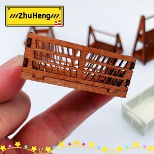 zhuheng 1 12 Dollhouse Mini lưu trữ giỏ búp bê nhà bánh mì thực phẩm Giỏ Dollhouse trang trí phụ kiện