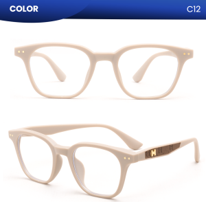 IOOI Eyewear -  Kacamata Kotak TR90 Lensa Anti Radiasi Blueray Photocromic Wanita/Pria 662