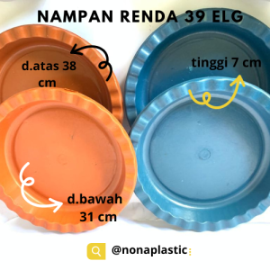 Nampan Renda 039 Elegant Modern diameter 39 cm serbaguna paket 1 pcs- paket 130 pcs