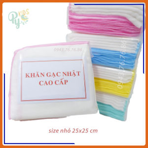 Khăn sữa / khăn vải mùng cao cấp cuốn biên loại 1 cho bé