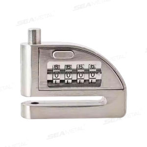 Seametal Xe Máy Mật Khẩu đĩa khoá phanh Chống-Pry Khóa đĩa Chống Thấm Nước Chống Gỉ Xe Điện Xe Đạp Xe Đạp Chống Trộm Khóa