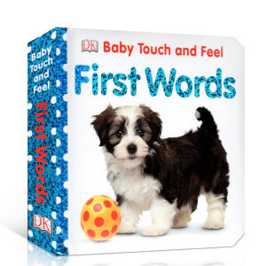 คำแรก (สัมผัสและสัมผัสทารก) Au หนังสือนิทานโดย DK หนังสือภาษาอังกฤษต้นฉบับ
